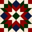 Picture of CHRISTMAS BARN QUILT IV