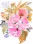 Picture of FLOWER POSY IV