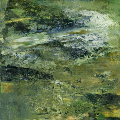 Picture of ENCAUSTIC TILE IN GREEN III