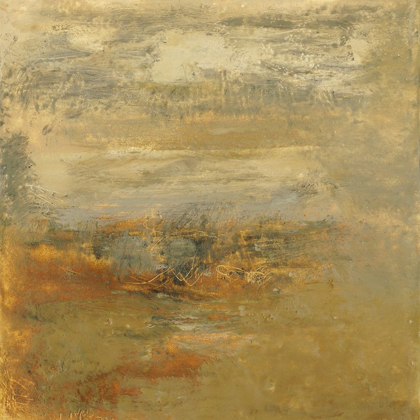 Picture of ENCAUSTIC TILE IN ORANGE I