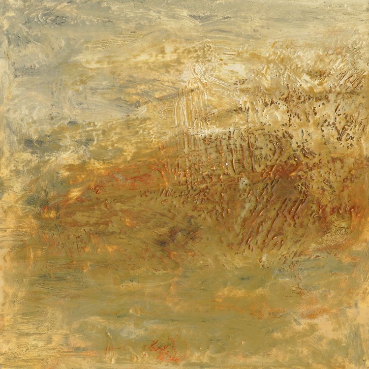 Picture of ENCAUSTIC TILE IN ORANGE II