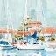 Picture of BEACH TOWN SUMMER I