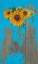 Picture of SUNFLOWERS ON BARNWOOD I
