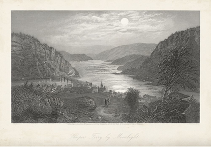 Picture of HARPERS FERRY BY MOONLIGHT