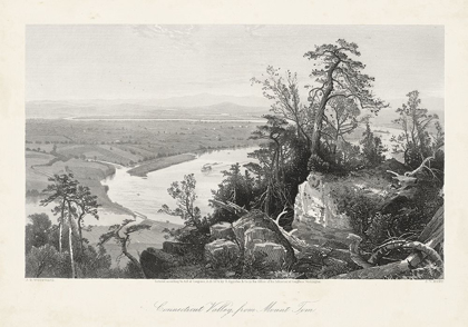 Picture of CONNECTICUT VALLEY FROM MOUNT TOM
