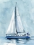 Picture of LONE SAILBOAT I