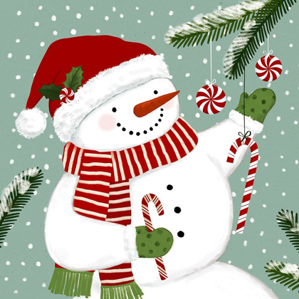 Picture of PEPPERMINT SNOWMAN I