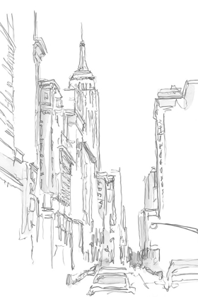 Picture of PENCIL CITYSCAPE STUDY III