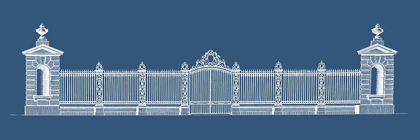 Picture of CUSTOM GRAPHIC PALACE GATE I