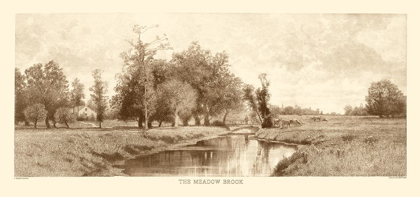 Picture of THE MEADOW BROOK SEPIA