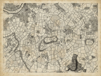 Picture of MAP OF LONDON GRID XI