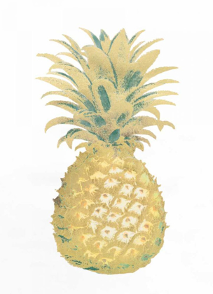 Picture of GOLD FOIL PINEAPPLE II WITH HAND COLOR