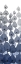 Picture of SAPPHIRE BLOOMS ON WHITE 3