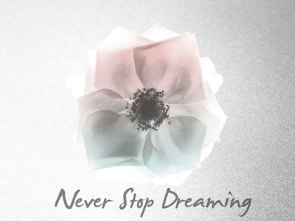 Picture of NEVER STOP DREAMING ROSE