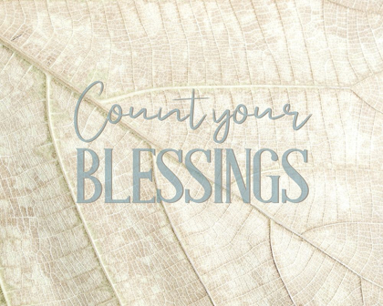 Picture of COUNT YOUR BLESSINGS LEAF