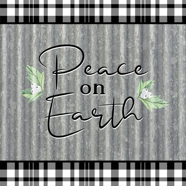 Picture of PEACE ON EARTH GALVANIZED