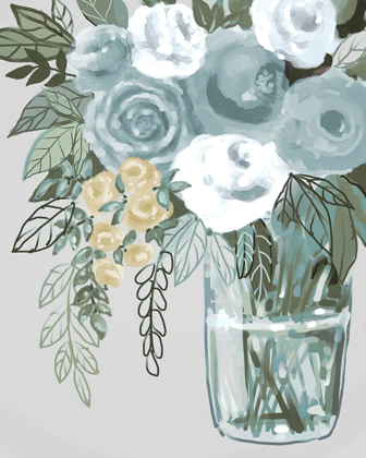 Picture of SOFT NEUTRAL FLORALS 1