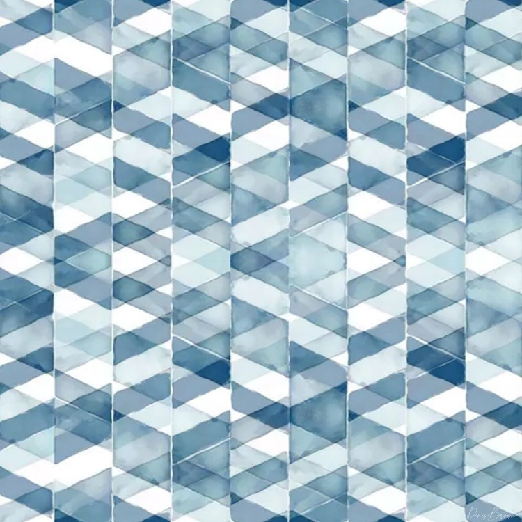Picture of BLUE GEOMETRIC 1