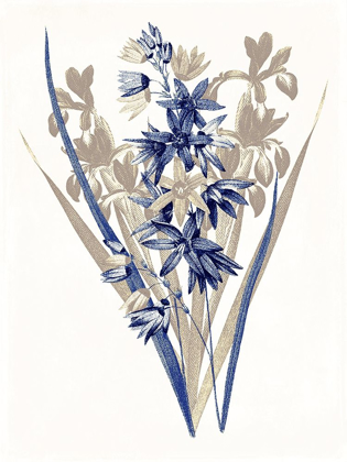 Picture of INDIGO FLOWERS THREE