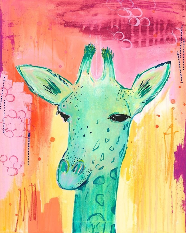 Picture of TIE DYE GIRAFFE