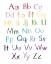 Picture of WATERCOLOR ALPHABET 2