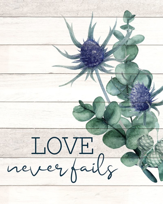 Picture of LOVE NEVER FAILS THISTLE