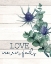 Picture of LOVE NEVER FAILS THISTLE