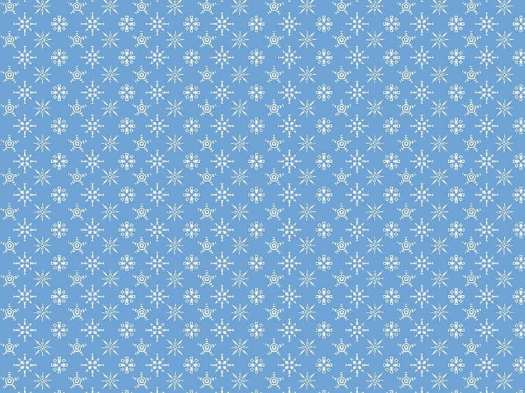 Picture of BLUE SNOWFLAKES