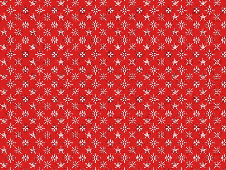 Picture of RED SNOWFLAKES