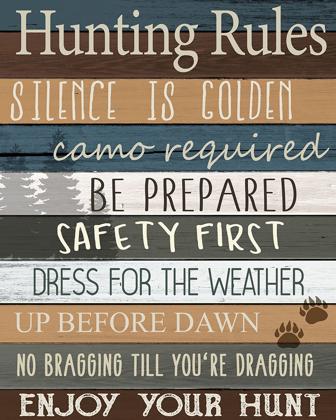 Picture of HUNTING RULES V2