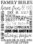 Picture of FAMILY RULES BW