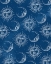 Picture of SUN MOON PATTERN BLUE