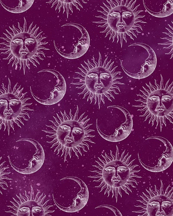 Picture of SUN MOON PATTERN PINK