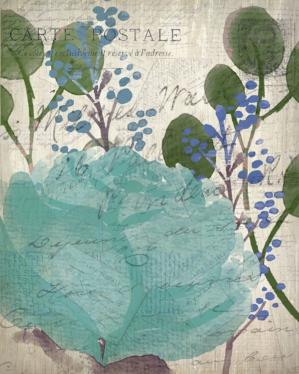 Picture of FRENCH CARTE POSTALE FLORAL 2