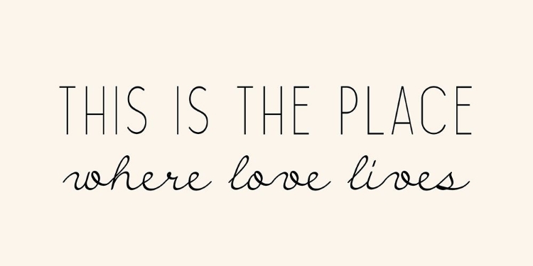 Picture of WHERE LOVE LIVES