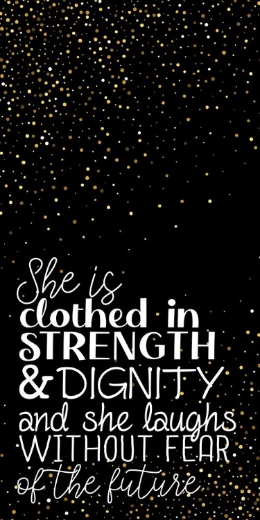Picture of STRENGTH AND DIGNITY