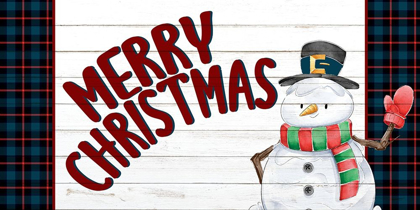 Picture of MERRY CHRISTMAS SNOWMAN