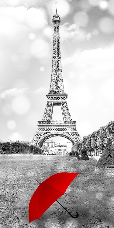 Picture of RED UMBRELLA PARIS 1