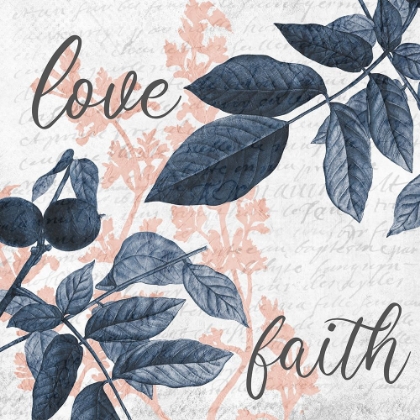 Picture of NAVY BRANCHES 1 FAITH
