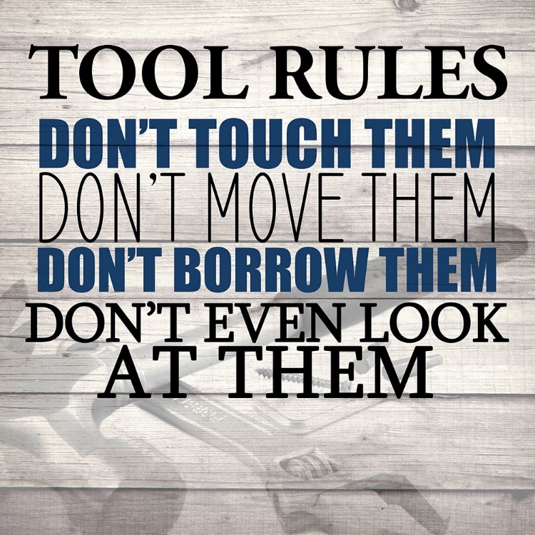 Picture of TOOL RULES