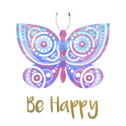 Picture of BE HAPPY BUTTERFLY 1