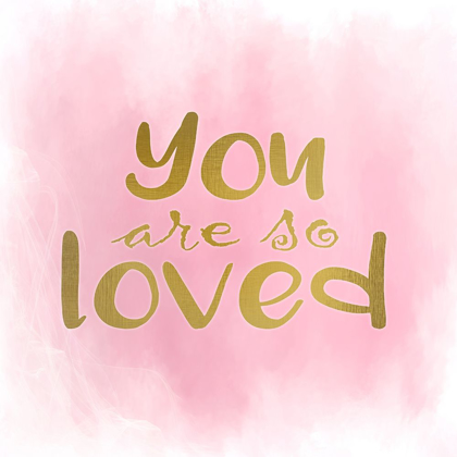 Picture of YOU ARE SO LOVED PINK