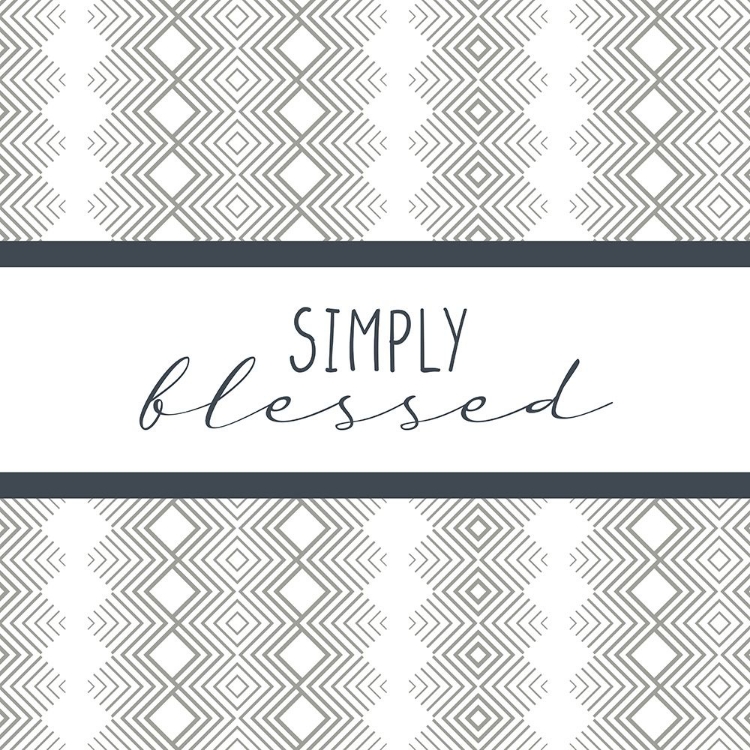 Picture of SIMPLY BLESSED PATTERN