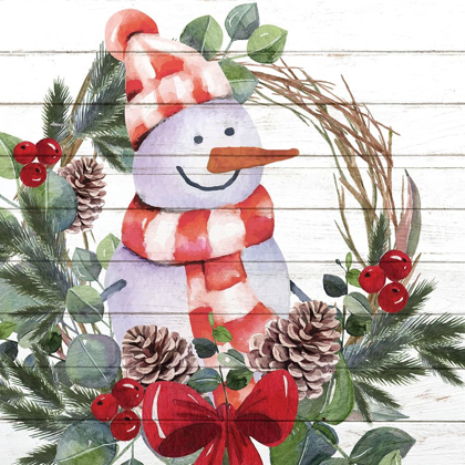 Picture of SNOWMAN WREATH