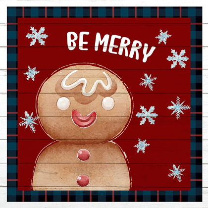 Picture of BE MERRY GINGERBREAD MAN