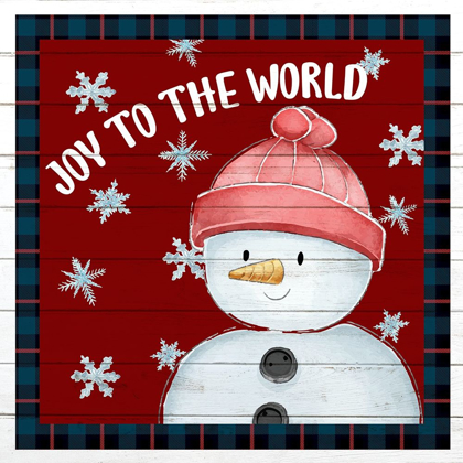 Picture of JOY TO THE WORLD SNOWMAN