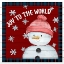 Picture of JOY TO THE WORLD SNOWMAN