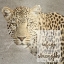 Picture of GOD IS OUR REFUGE LEOPARD