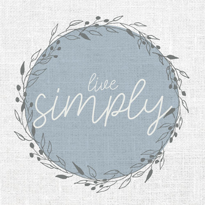Picture of LIVE SIMPLY CIRCLE
