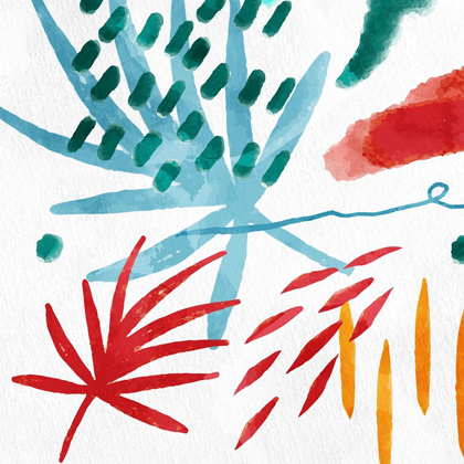 Picture of ABSTRACT LEAVES 1
